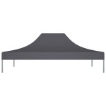 vidaXL Acoperiș pentru cort de petrecere, antracit, 4 x 3 m, 270 g/m² vidaXL Acoperiș pentru cort de petrecere, antracit, 4 x 3 m, 270 g/m²