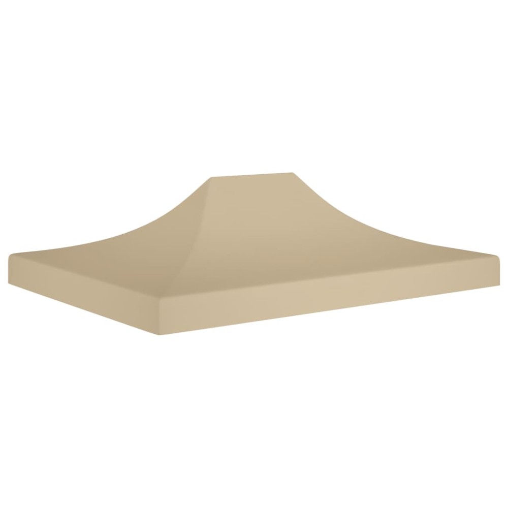 vidaXL Acoperiș pentru cort de petrecere, bej, 4 x 3 m, 270 g/m²