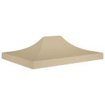vidaXL Acoperiș pentru cort de petrecere, bej, 4 x 3 m, 270 g/m² vidaXL Acoperiș pentru cort de petrecere, bej, 4 x 3 m, 270 g/m²