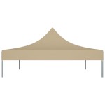 vidaXL Acoperiș pentru cort de petrecere, bej, 4 x 3 m, 270 g/m² vidaXL Acoperiș pentru cort de petrecere, bej, 4 x 3 m, 270 g/m²