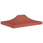 vidaXL Acoperiș pentru cort de petrecere, cărămiziu, 4 x 3 m, 270 g/m² vidaXL Acoperiș pentru cort de petrecere, cărămiziu, 4 x 3 m, 270 g/m²