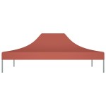 vidaXL Acoperiș pentru cort de petrecere, cărămiziu, 4 x 3 m, 270 g/m² vidaXL Acoperiș pentru cort de petrecere, cărămiziu, 4 x 3 m, 270 g/m²