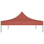vidaXL Acoperiș pentru cort de petrecere, cărămiziu, 4 x 3 m, 270 g/m² vidaXL Acoperiș pentru cort de petrecere, cărămiziu, 4 x 3 m, 270 g/m²