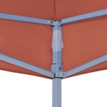 vidaXL Acoperiș pentru cort de petrecere, cărămiziu, 4 x 3 m, 270 g/m² vidaXL Acoperiș pentru cort de petrecere, cărămiziu, 4 x 3 m, 270 g/m²