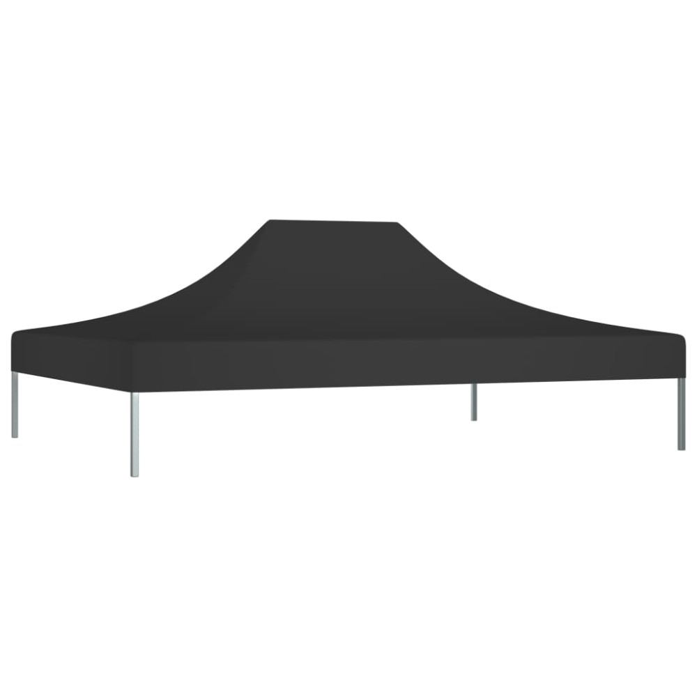 vidaXL Acoperiș pentru cort de petrecere, negru, 4 x 3 m, 270 g/m²