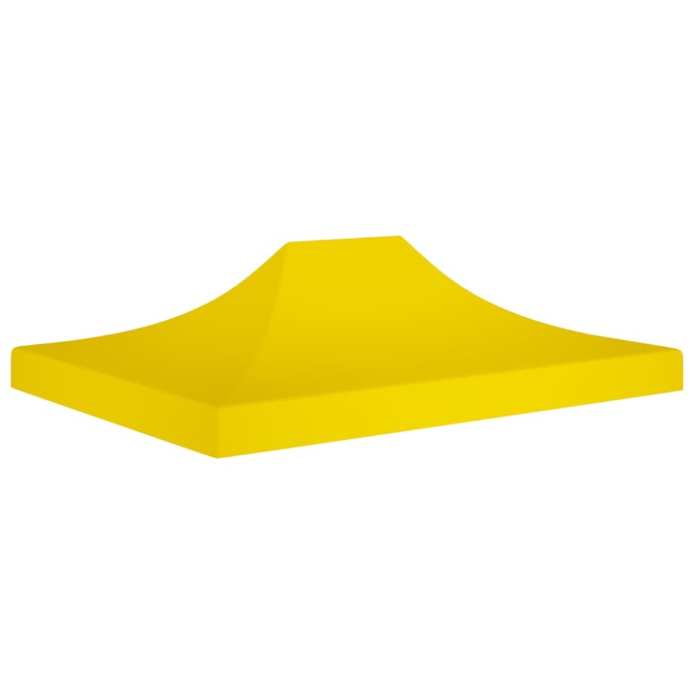vidaXL Acoperiș pentru cort de petrecere, galben, 4 x 3 m, 270 g/m²