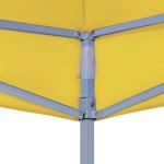 vidaXL Acoperiș pentru cort de petrecere, galben, 4 x 3 m, 270 g/m² vidaXL Acoperiș pentru cort de petrecere, galben, 4 x 3 m, 270 g/m²