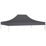 vidaXL Acoperiș cort de petrecere, antracit, 4,5 x 3 m, 270 g/m² vidaXL Acoperiș cort de petrecere, antracit, 4,5 x 3 m, 270 g/m²