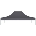 vidaXL Acoperiș cort de petrecere, antracit, 4,5 x 3 m, 270 g/m² vidaXL Acoperiș cort de petrecere, antracit, 4,5 x 3 m, 270 g/m²