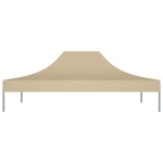 vidaXL Acoperiș pentru cort de petrecere, bej, 4,5 x 3 m, 270 g/m² vidaXL Acoperiș pentru cort de petrecere, bej, 4,5 x 3 m, 270 g/m²