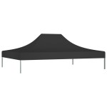 vidaXL Acoperiș pentru cort de petrecere, negru, 4,5 x 3 m, 270 g/m² vidaXL Acoperiș pentru cort de petrecere, negru, 4,5 x 3 m, 270 g/m²