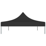 vidaXL Acoperiș pentru cort de petrecere, negru, 4,5 x 3 m, 270 g/m² vidaXL Acoperiș pentru cort de petrecere, negru, 4,5 x 3 m, 270 g/m²