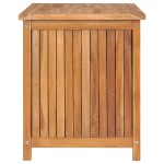vidaXL Ladă de depozitare grădină, 90x50x58 cm, lemn masiv de tec vidaXL Ladă de depozitare grădină, 90x50x58 cm, lemn masiv de tec