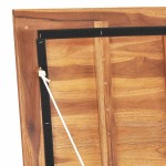vidaXL Ladă de depozitare grădină, 90x50x58 cm, lemn masiv de tec vidaXL Ladă de depozitare grădină, 90x50x58 cm, lemn masiv de tec