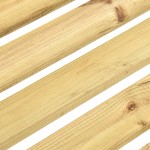 vidaXL Bancă de grădină, 120 cm, lemn de pin tratat