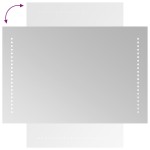 vidaXL Oglinda de baie cu LED, 40x60 cm