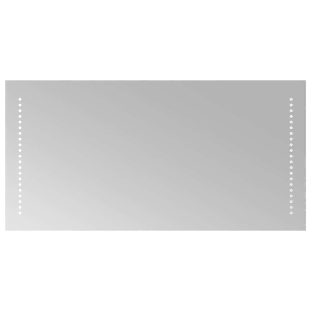 vidaXL Oglindă de baie cu LED, 40x80 cm