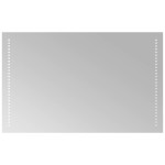 vidaXL Oglindă de baie cu LED, 50x80 cm