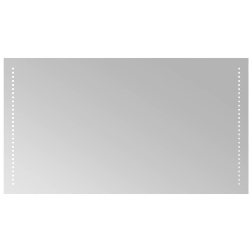 vidaXL Oglinda de baie cu LED, 50x90 cm