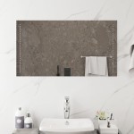 vidaXL Oglinda de baie cu LED, 50x90 cm