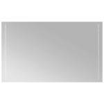 vidaXL Oglindă de baie cu LED, 60x100 cm