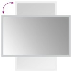 vidaXL Oglindă de baie cu LED, 30x50 cm