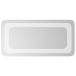 vidaXL Oglindă de baie cu LED, 20x40 cm