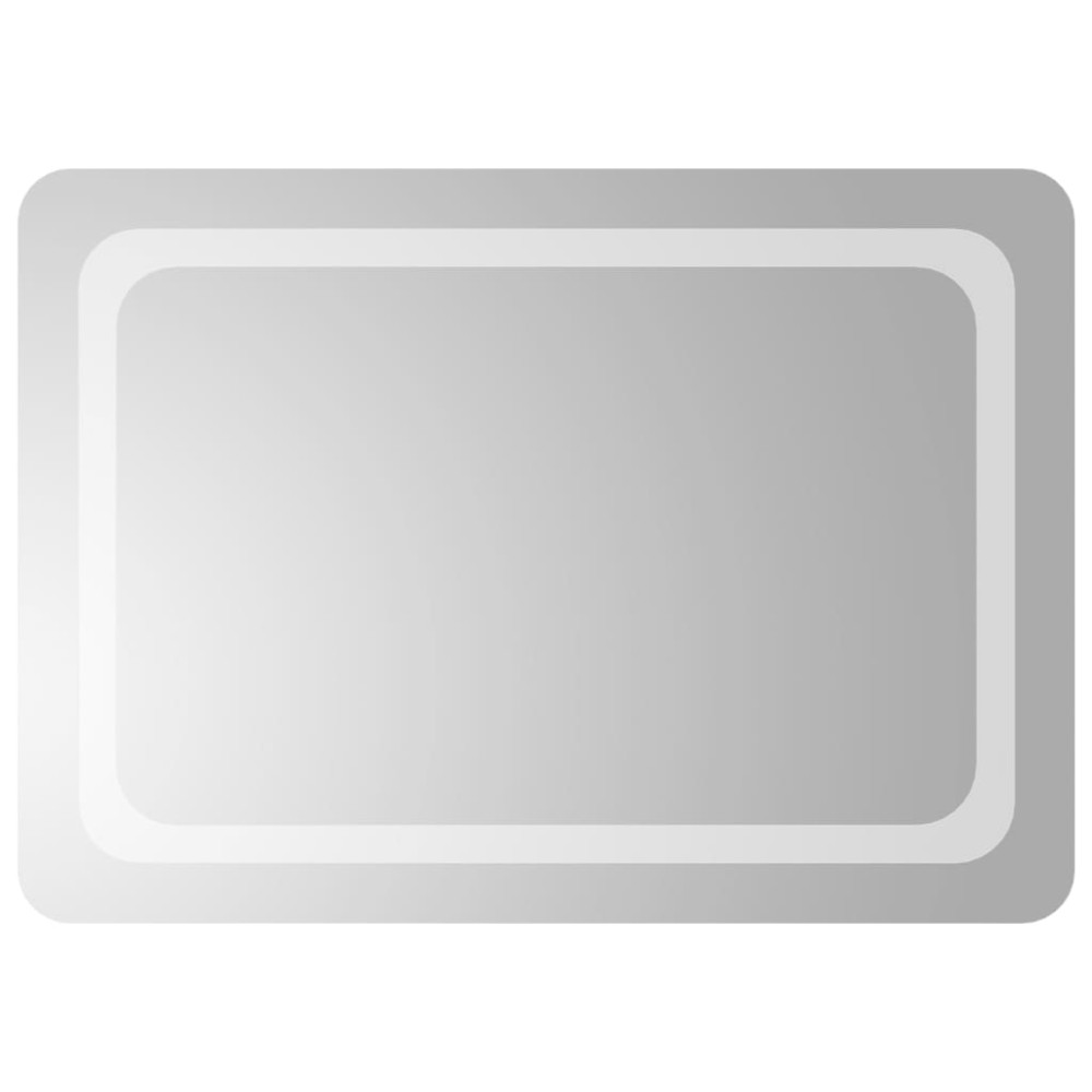 vidaXL Oglinda de baie cu LED, 50x70 cm