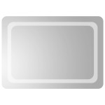 vidaXL Oglinda de baie cu LED, 50x70 cm