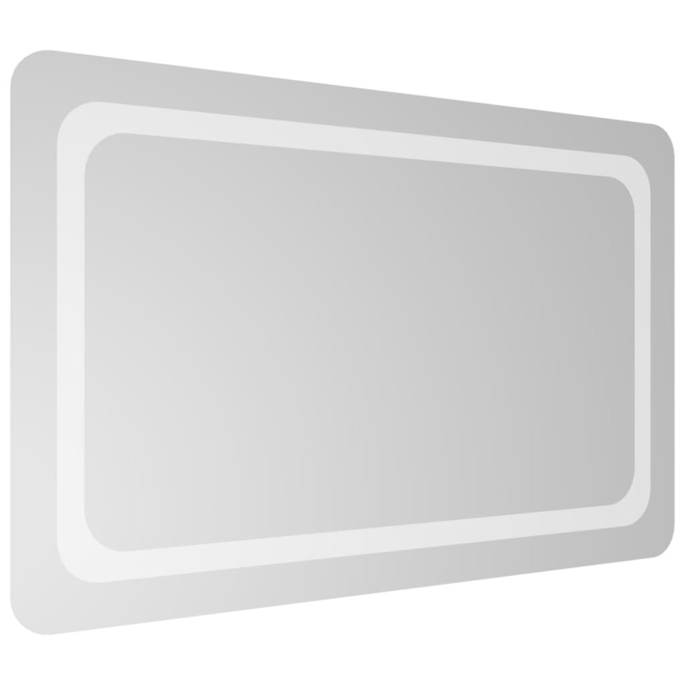 vidaXL Oglindă de baie cu LED, 50x80 cm