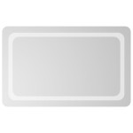 vidaXL Oglindă de baie cu LED, 50x80 cm