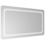 vidaXL Oglinda de baie cu LED, 50x90 cm