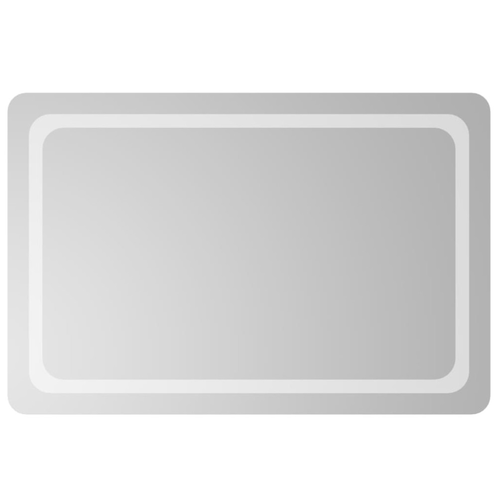vidaXL Oglindă de baie cu LED, 60x90 cm