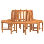 vidaXL Bancă de copac rotundă, Ø208 cm, lemn masiv de eucalipt vidaXL Bancă de copac rotundă, Ø208 cm, lemn masiv de eucalipt