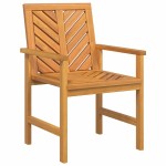 vidaXL Scaune de dining pentru grădină 8 pcs Maro 59 x 62.5 x 89 cm vidaXL Scaune de dining pentru grădină 8 pcs Maro 59 x 62.5 x 89 cm