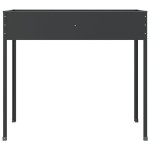 vidaXL Jardiniere de grădină, 2 buc., antracit, oțel galvanizat vidaXL Jardiniere de grădină, 2 buc., antracit, oțel galvanizat
