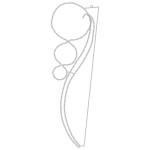 vidaXL Șir de lumini în formă de bilă 8 buc. alb cald 111,5x35x4,5 cm vidaXL Șir de lumini în formă de bilă 8 buc. alb cald 111,5x35x4,5 cm