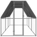 vidaXL Coteț de păsări pentru exterior, 2x6x2 m, oțel galvanizat vidaXL Coteț de păsări pentru exterior, 2x6x2 m, oțel galvanizat