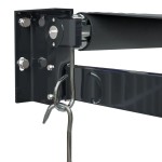 vidaXL Copertină retractabilă, antracit, 4,5x3 m, textil și aluminiu