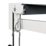 vidaXL Copertină retractabilă automată, antracit, 4,5x3 m vidaXL Copertină retractabilă automată, antracit, 4,5x3 m