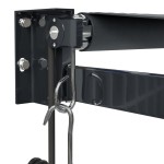 vidaXL Copertină automată retractabilă, antracit, 3,5x2,5 m vidaXL Copertină automată retractabilă, antracit, 3,5x2,5 m