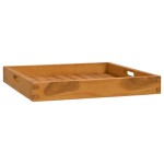 vidaXL Tavă pentru servit, 50x50 cm, lemn masiv de tec vidaXL Tavă pentru servit, 50x50 cm, lemn masiv de tec