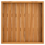 vidaXL Tavă pentru servit, 50x50 cm, lemn masiv de tec vidaXL Tavă pentru servit, 50x50 cm, lemn masiv de tec