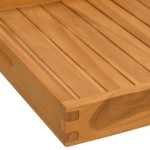 vidaXL Tavă pentru servit, 50x50 cm, lemn masiv de tec vidaXL Tavă pentru servit, 50x50 cm, lemn masiv de tec