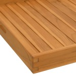 vidaXL Tavă pentru servit, 60x60 cm, lemn masiv de tec vidaXL Tavă pentru servit, 60x60 cm, lemn masiv de tec