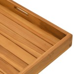 vidaXL Tavă pentru servit, 60x60 cm, lemn masiv de tec vidaXL Tavă pentru servit, 60x60 cm, lemn masiv de tec