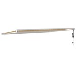 vidaXL Copertină retractabilă, galben/alb, 5x3 m, textil/aluminiu