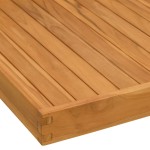 vidaXL Tavă pentru servit, 70x70 cm, lemn masiv de tec vidaXL Tavă pentru servit, 70x70 cm, lemn masiv de tec