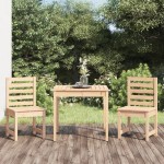 vidaXL Set bistro de grădină, 3 piese, lemn masiv de pin vidaXL Set bistro de grădină, 3 piese, lemn masiv de pin