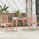 vidaXL Set bistro de grădină, 3 piese, lemn masiv douglas vidaXL Set bistro de grădină, 3 piese, lemn masiv douglas